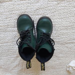 Kids dr. Marten's lace combat boots